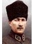 Türk Bayrağı ve Atatürk Posteri 50X75 2