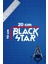 Black Star 20X10 Jdm Yazı Araba-Motosiklet Cam Etiket Sticker Beyaz Renk 2