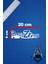 Bass Zone 20X6 Jdm Yazı Araba-Motosiklet Cam Etiket Sticker Beyaz Renk 2