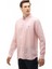 Erkek Slim Fit Keten Gömlek 2