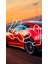 Kalp Araba-Motosiklet Cam Etiket Sticker 14X10,9CM Beyaz Renk 1