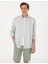 Erkek Yeşil Regular Fit Ekose Uzun Kollu Gömlek 50307159-VR016 1