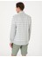 Erkek Yeşil Regular Fit Ekose Uzun Kollu Gömlek 50307159-VR016 5