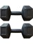 Dambıl Seti 5 kg x 2 Adet 10 kg Ağırlık Seti Siyah CNTR00203 2