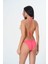 2025 Kreasyonu Beyaz, Palmiye Desenli Bikini Takımı 2