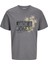 Jack & Jones Erkek Basic Tişört – %100 Pamuk, Jjjaxon Modeli 2