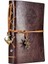 Denizcilik Defteri Klasik Pu Deri Kapak Not Defteri Seyahat Günlüğü Seyahat Dergisi Doldurulabilir Eskiz Defteri Boş Sayfalar, Astarsız Kağıt, Klasik Kabartmalı (130X185 Mm, Kahve) 2