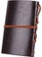 Denizcilik Defteri Klasik Pu Deri Kapak Not Defteri Seyahat Günlüğü Seyahat Dergisi Doldurulabilir Eskiz Defteri Boş Sayfalar, Astarsız Kağıt, Klasik Kabartmalı (130X185 Mm, Kahve) 3