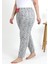 Modaserdem Mdsrdm Kadın Pamuklu Büyük Beden Alt Pijama 27558 Gri 2
