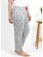 Modaserdem Mdsrdm Kadın Pamuklu Büyük Beden Alt Pijama 27558 Gri 3