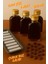 4 Adet Şeffaf Cold Brew Sızdırmaz Kapaklı Soğuk Kahve Yassı Cam Şişe 200 ml ve Çubuk Buz Kalıbı 1