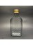 4 Adet Şeffaf Cold Brew Sızdırmaz Kapaklı Soğuk Kahve Yassı Cam Şişe 200 ml ve Çubuk Buz Kalıbı 4