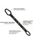 Universal Anahtarı Çift Kafalı Çok Fonksiyonlu 6-22MM (5131) 1