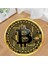 Bitcoin Kripto Para Şeklinde Yıkanabilir Hali ,süngerli Yüzey- Kaymaz Dot Taban 1