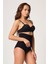 Siyah Mı Emay 2708 Lazer Yüksek Bel Kesim Slip Korse 3