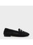 Tani Hasır Örgü Metal Tokalı Kadın Loafer 1