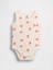 Bebek Kırık Beyaz First Favorites Cepli Kısa Kollu Bodysuit 1