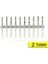 Pcb Mikro Karbür Cnc Matkap Ucu 10LU Set 2,10MM Tungsten 18 Shank 1