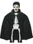 Siyah Renk Yakalı Halloween Pelerini 90 cm 4