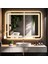 Linea Günışığı Led'li Lazer Kumlamalı Lavabo & Banyo Aynası (Dokunmatik Sensörlü) 1