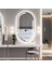 Lunare Beyaz Led'li Lazer Kumlamalı Lavabo & Banyo Aynası (Dokunmatik Sensörlü) 1