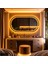 Ovanta Amber Led'li Lazer Kumlamalı Lavabo & Banyo Aynası (Dokunmatik Sensörlü) 1