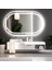 Ovanta Beyaz Led'li Lazer Kumlamalı Lavabo & Banyo Aynası (Dokunmatik Sensörlü) 1