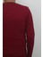 Fistan Store Erkek Bordo Düz Spor Kesim Normal Kalıp Bisiklet Yaka Uzun Kollu Body 4