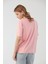 Basic Bisiklet Yaka Oversize Modal Tişört 3