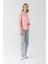 Basic Bisiklet Yaka Oversize Modal Tişört 4