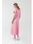 Basic Oversize Yırtmaçlı Penye Elbise 3
