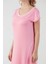 Basic Oversize Yırtmaçlı Penye Elbise 5