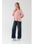 Basic Bisiklet Yaka Oversize Modal Tişört 4