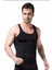 Fitform Jınekom Gögüs ve Göbek -Erkek Atlet Korse -(Siyah) 2 Adet 5