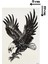 Kartal Geçici Dövme Şablonu - FF037 4