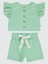 Baby Zz Kız Bebek Şortlu Takım 6-12 Ay Yeşil 1