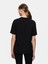 Kadın Regular Siyah T-shırt 3