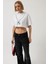 Baskılı Crop T-Shirt 3