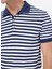 Polo Yaka Basic Çizgili Lacivert Erkek Kazak F5SM-KZK 2939 5