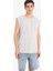 %100 Pamuk Boxy Fit Bisiklet Yaka Basic Düz Atlet C7205AX25SM 3