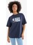 fit Nba Wordmark Oversize Fit Bisiklet Yaka Sporcu Kısa Kollu TIŞÖRT E3628AX25SM 3