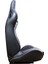 Recaro Model Deri Oto Yarış Koltuğu Siyah Spor Koltuk Takımı 2'li Set JBR1053 2