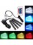 9 Ledli Rgb Multicolor Flaş Işık Ayarlı Atmosfer Ayak Altı LED 2