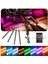 9 Ledli Rgb Multicolor Flaş Işık Ayarlı Atmosfer Ayak Altı LED 8