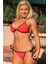 - Bayan Kırmızı Arkası Büzgülü Bikini 1