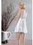 Beyaz Dantelli Saten Gecelik - M-395 5