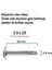 Apex Akıllı Matkap Uçlu Vidası Pul Başlı Vida Rysb 3.9 x 16 mm 100 Adet 2