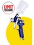 Üstten Depolu Metal Paslanmaz Detay Gölge Tabancası 150 cc / 0,8 mm 15MT Hortum Jak Kit 5