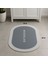 Sihirli Süper Su Emici Kaymaz Tabanlı Oval Paspas 40*60 cm (4887) 4