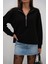 Fermuar ve Dikiş Detaylı Sweatshirt 4